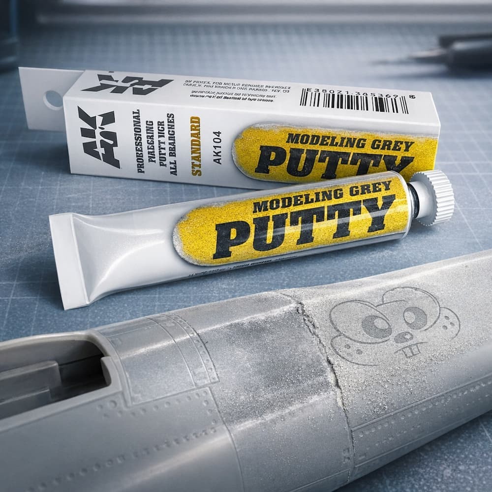 AK Interactive Modeling Putty🍯Miniature Model Figure Paint Marker Acrylic Color
