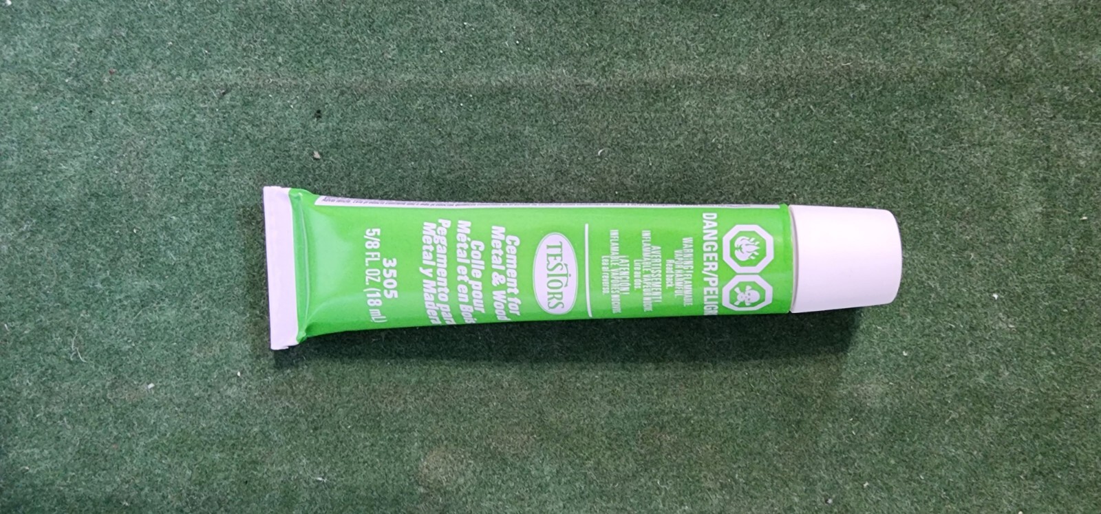 Testors Cement for Metal & Wood 5/8 Fl Oz 4505AT