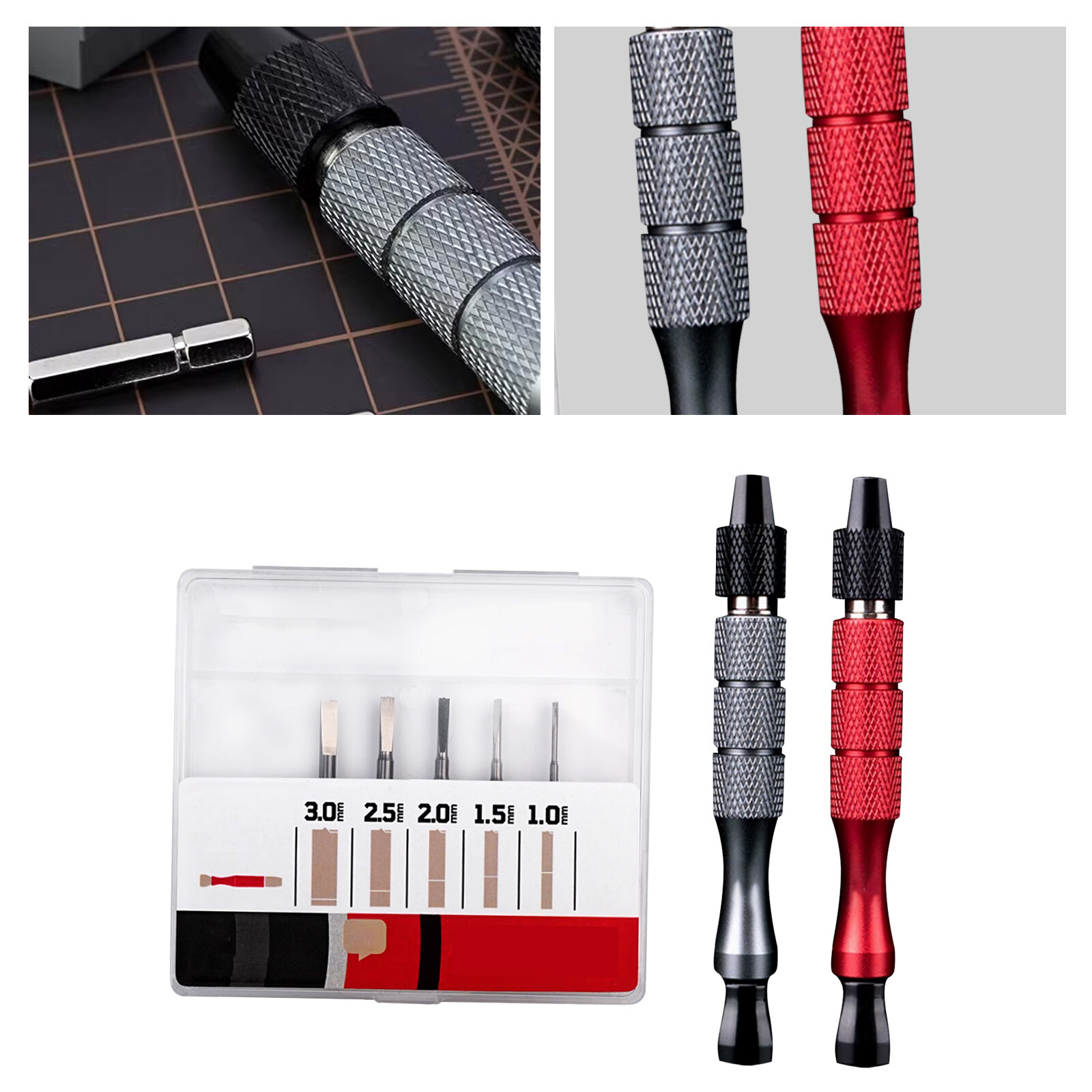 Quick-release Handle Flat Center Drill Kit set Craft Hobby Tool Set