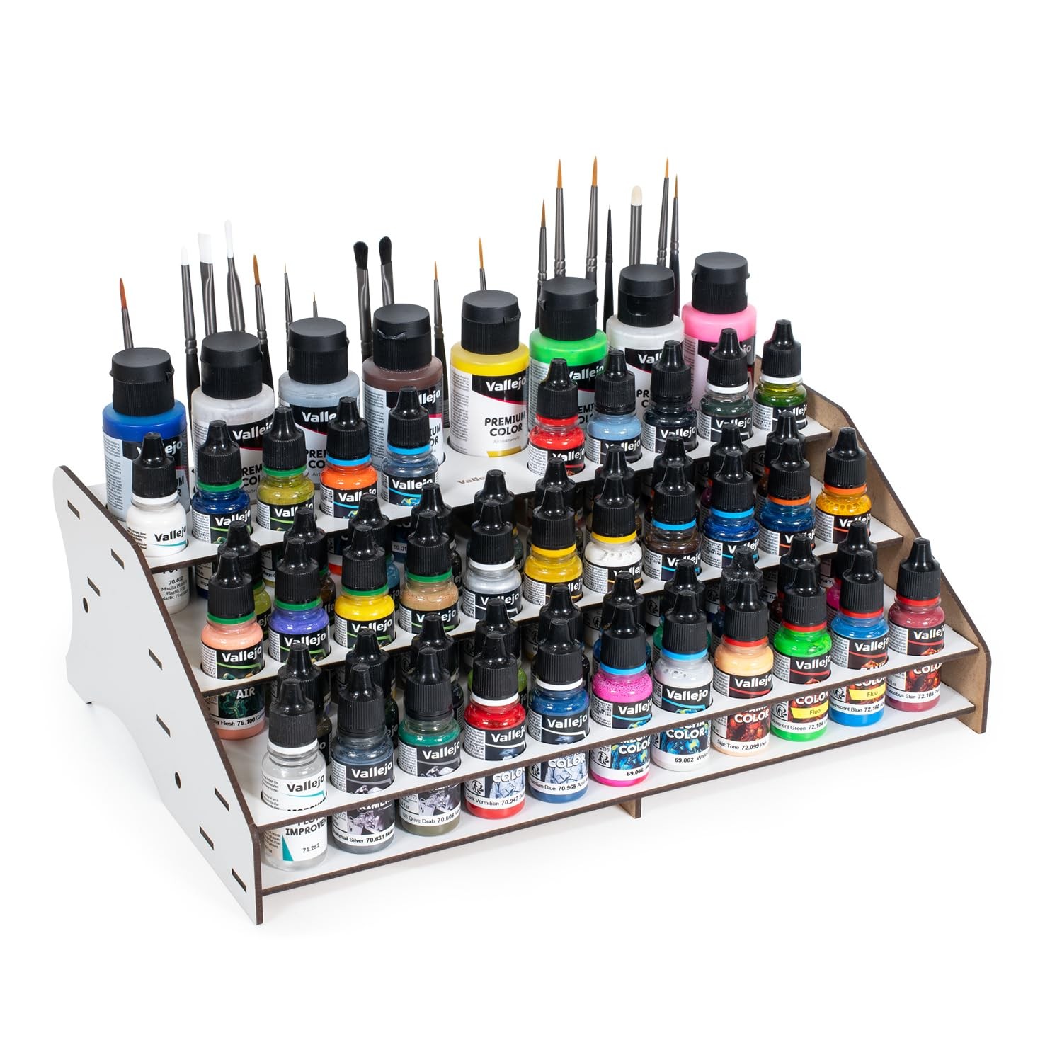 – Front Paint Storage Rack for Scale Models and Miniatures | Capacity for 52 …
