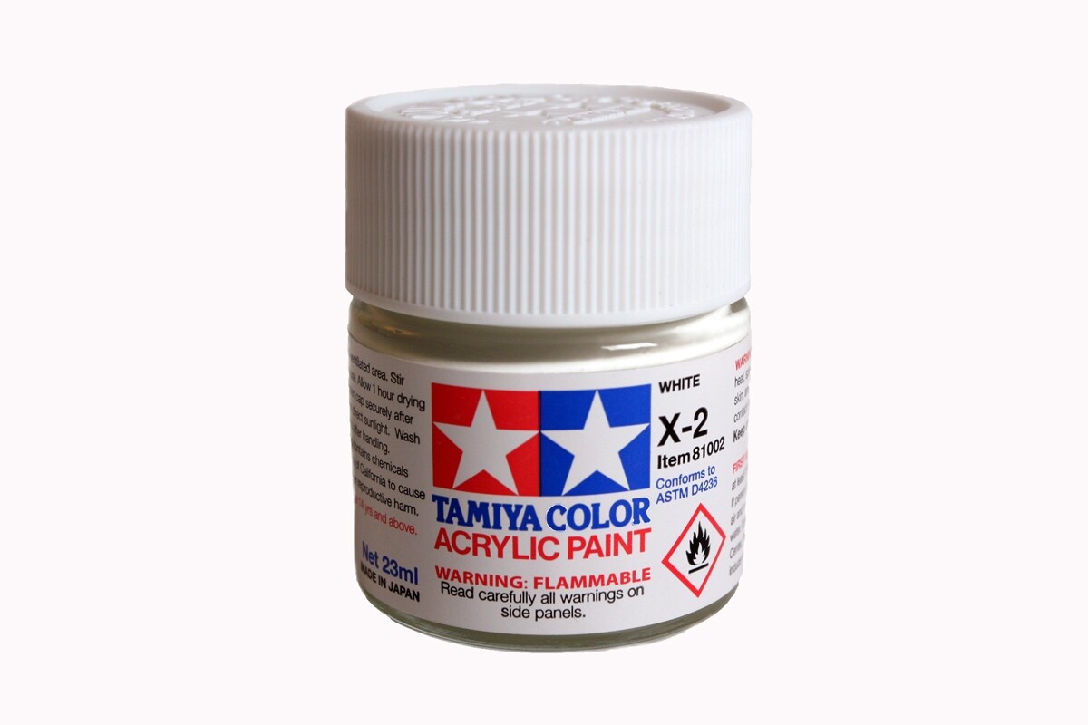 Tamiya X Series Gloss Acrylic Paint (X-1 to X-35) 23ml