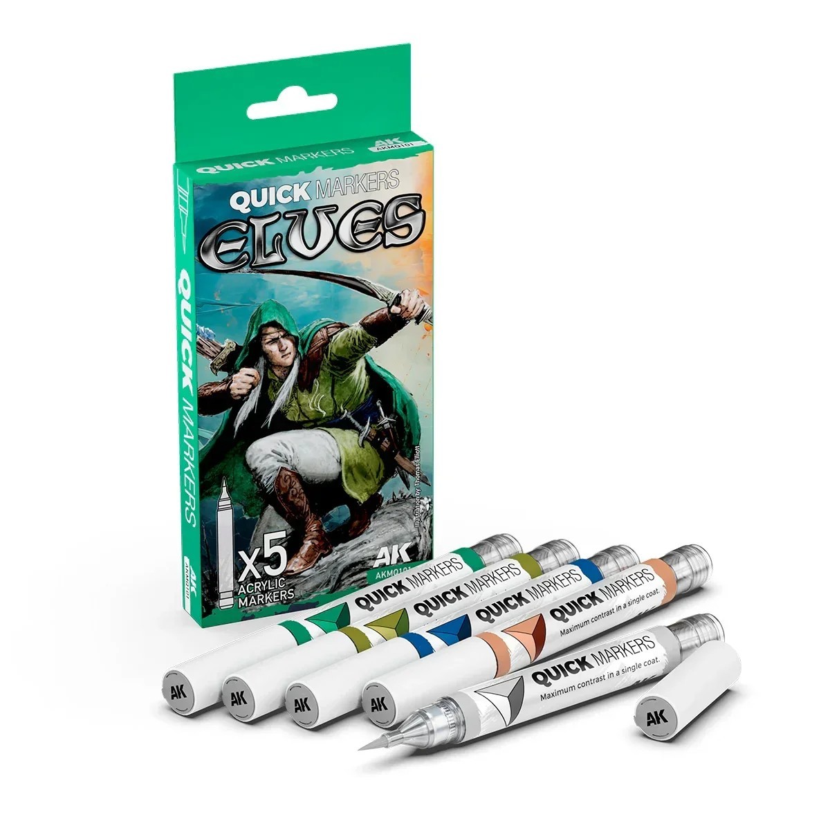 AK Interactive Quick Markers Set – US