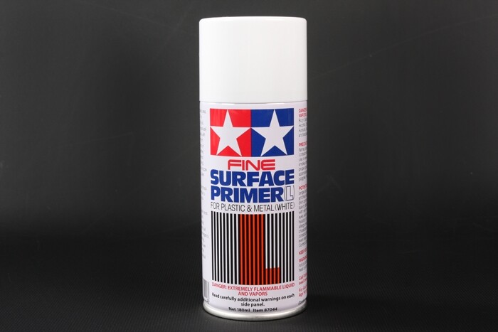 Tamiya 87044 Fine Surface Primer L White Spray Paint 180ml – US Fast Ship
