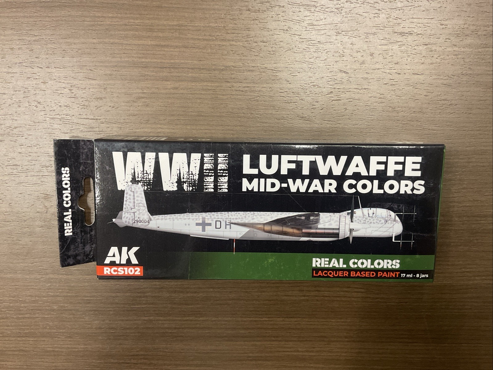 AK #RCS102 Real Colors WW2 Luftwaffe Mid War Colors Set (8)