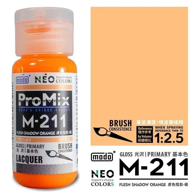 [US] NEW modo NEO Pro Mix Girl’s Skin Colors Paint SET (M-211 M-212 M-214 M-217)