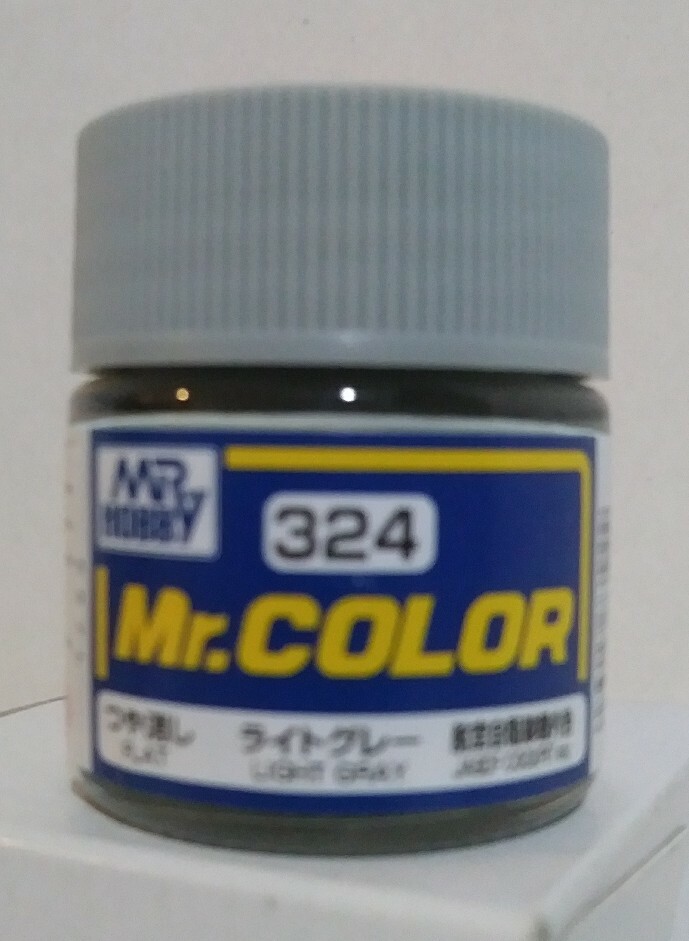 Gunze Sangyo Mr Colir C-324, Light Gray JASDF (Cockpit).