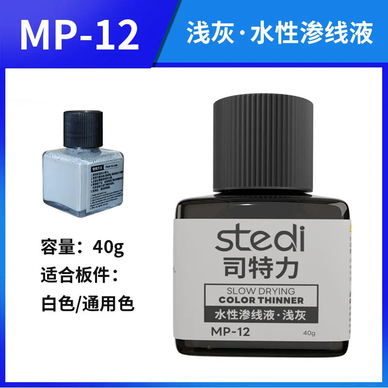 Stedi MP-12 Water-based Model Panel Line Accent Color 40g – Light Gray