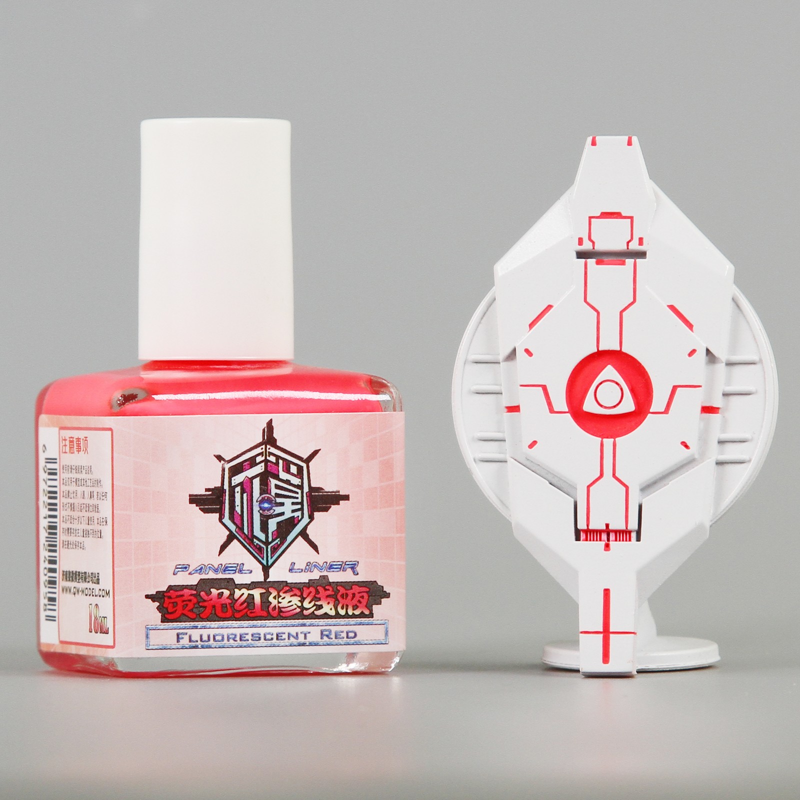 18ml QWmodel Fluorescent Panel Line Accent Color for Mecha Model Coloring Painq5