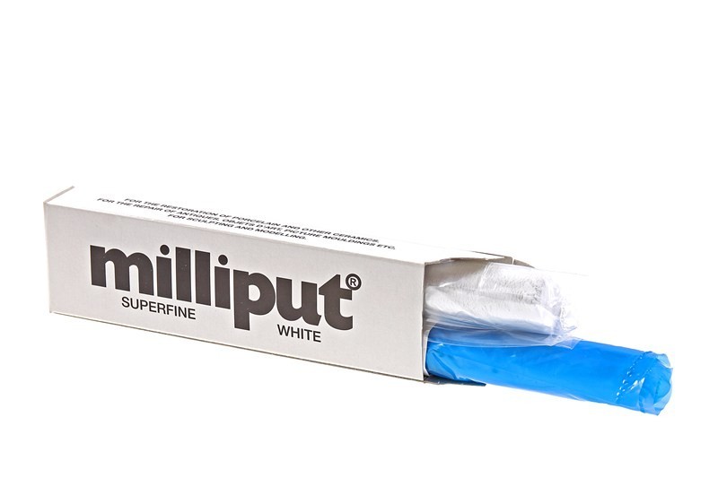 Milliput Superfine White Epoxy Putty – 113gm 2 Stick Pack – DSA Class Post