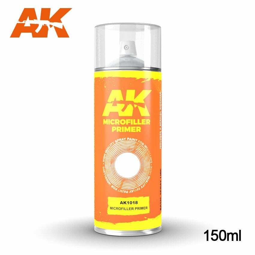 AK Interactive Microfiller Primer – Spray 150ml New
