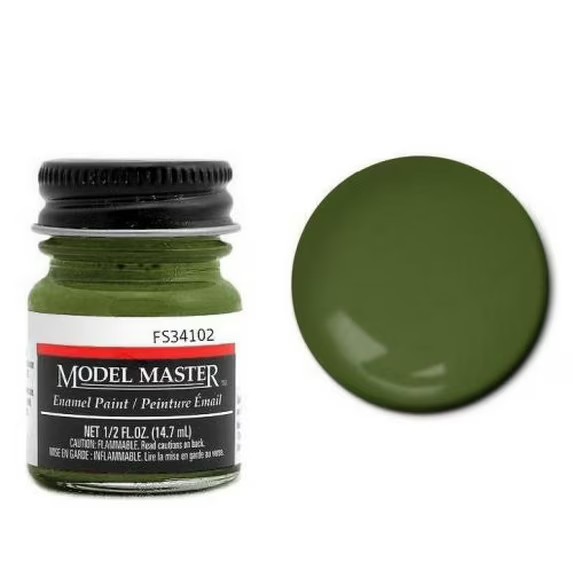 Testors Model Masters Enamel Paint 0.5 oz 1/2 oz Bottle – Variety of Colors