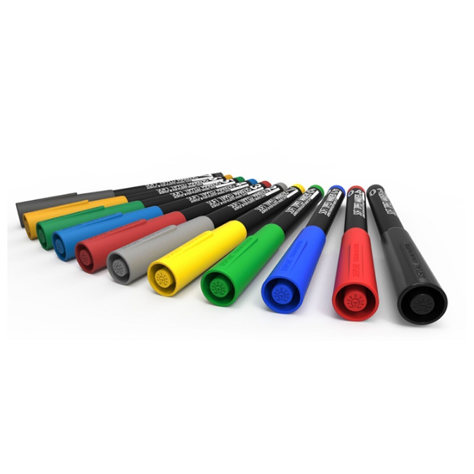DSPIAE MK/MKM Waterproof Soft Tipped Marker Pen For Plastic Model Tools SOi