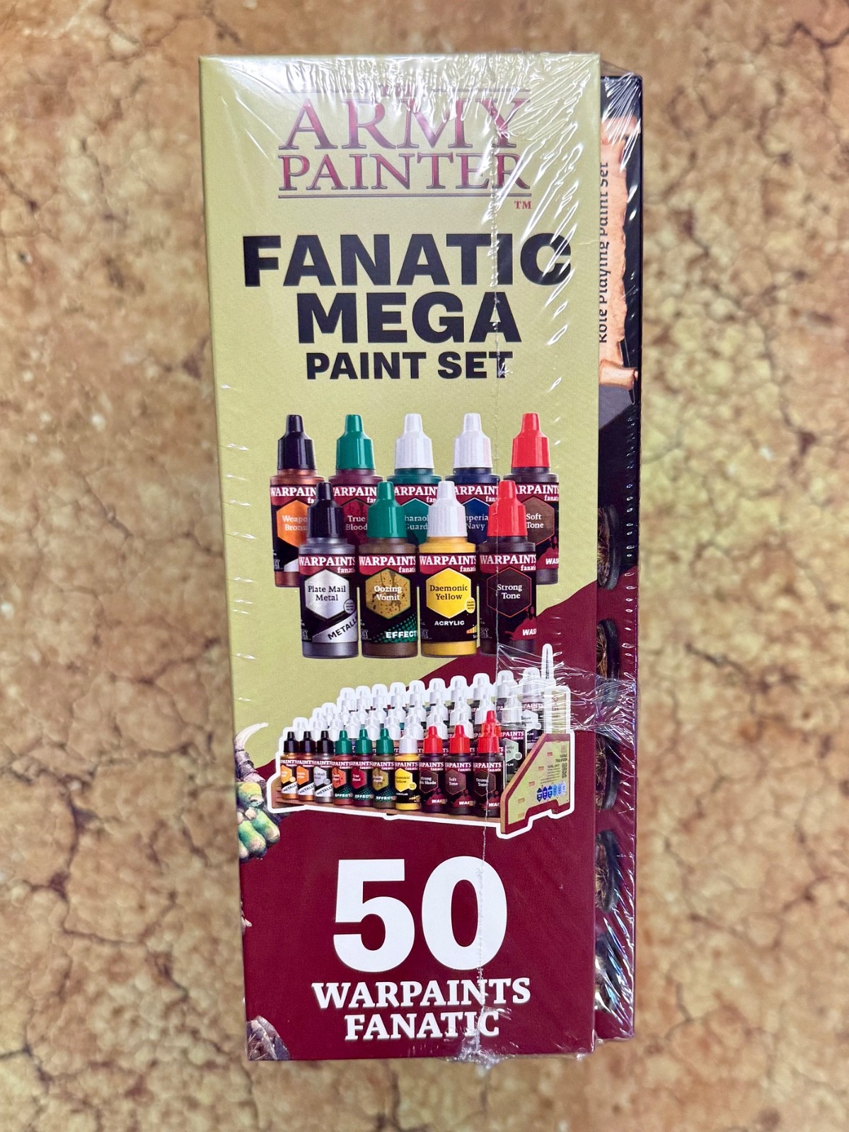 The Army Painter Warpaints Fanatic Mega Paint Set 50 Miniature 5713799806702 NEW