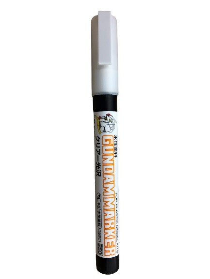 Mr.Hobby Gunze Gundam Marker Pen Painter GM501 Clear Gloss Paint Color Model GSI