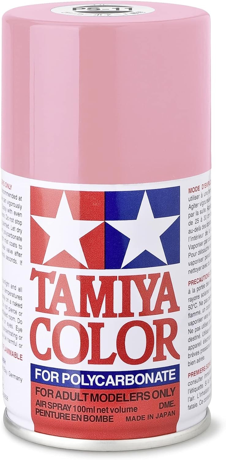 Tamiya #86011 PS-11 Pink R/C Spray 100 ml Free Shipping