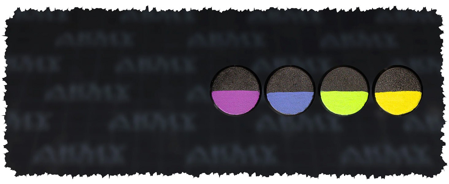 Warpaints Flexible Triad PLUS+: Black & Greys, 7 x 18 ml acrylic paints –