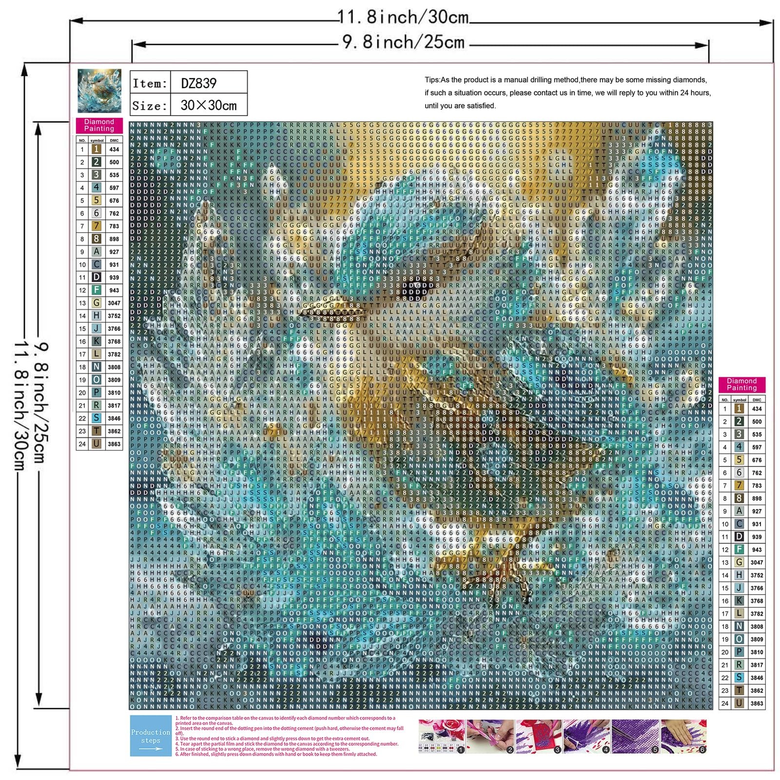 ZHUDENGXJL Birds Diamond Art Kits for 12 inches x 12 inches, Crystal