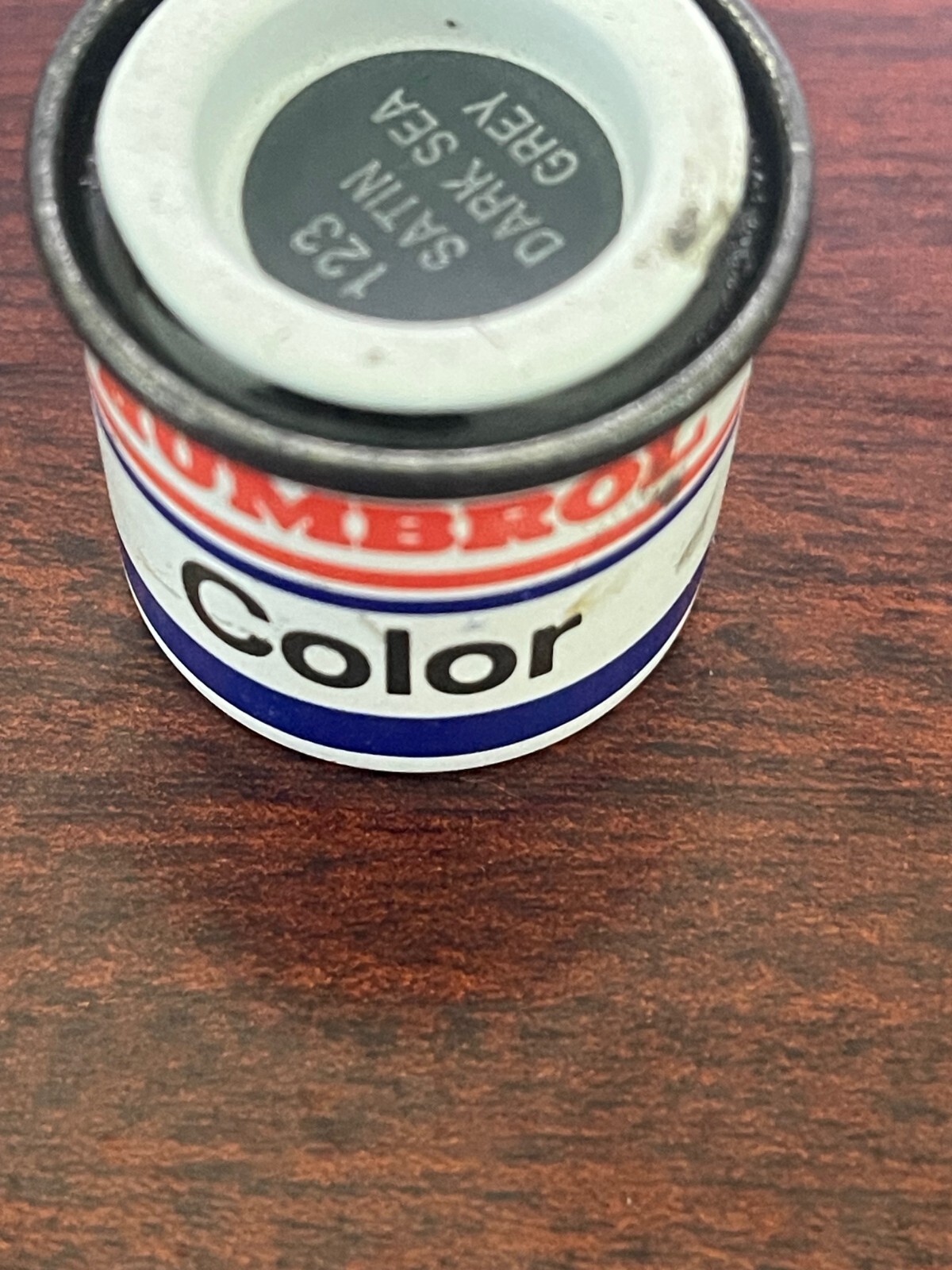 HUMBROL 123 SATIN DARK SEA GREY 14ML Acrylic Hobby Paint