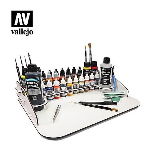 Vallejo Module Paint Display Stand amp; Small Workstation – Hobby and Model