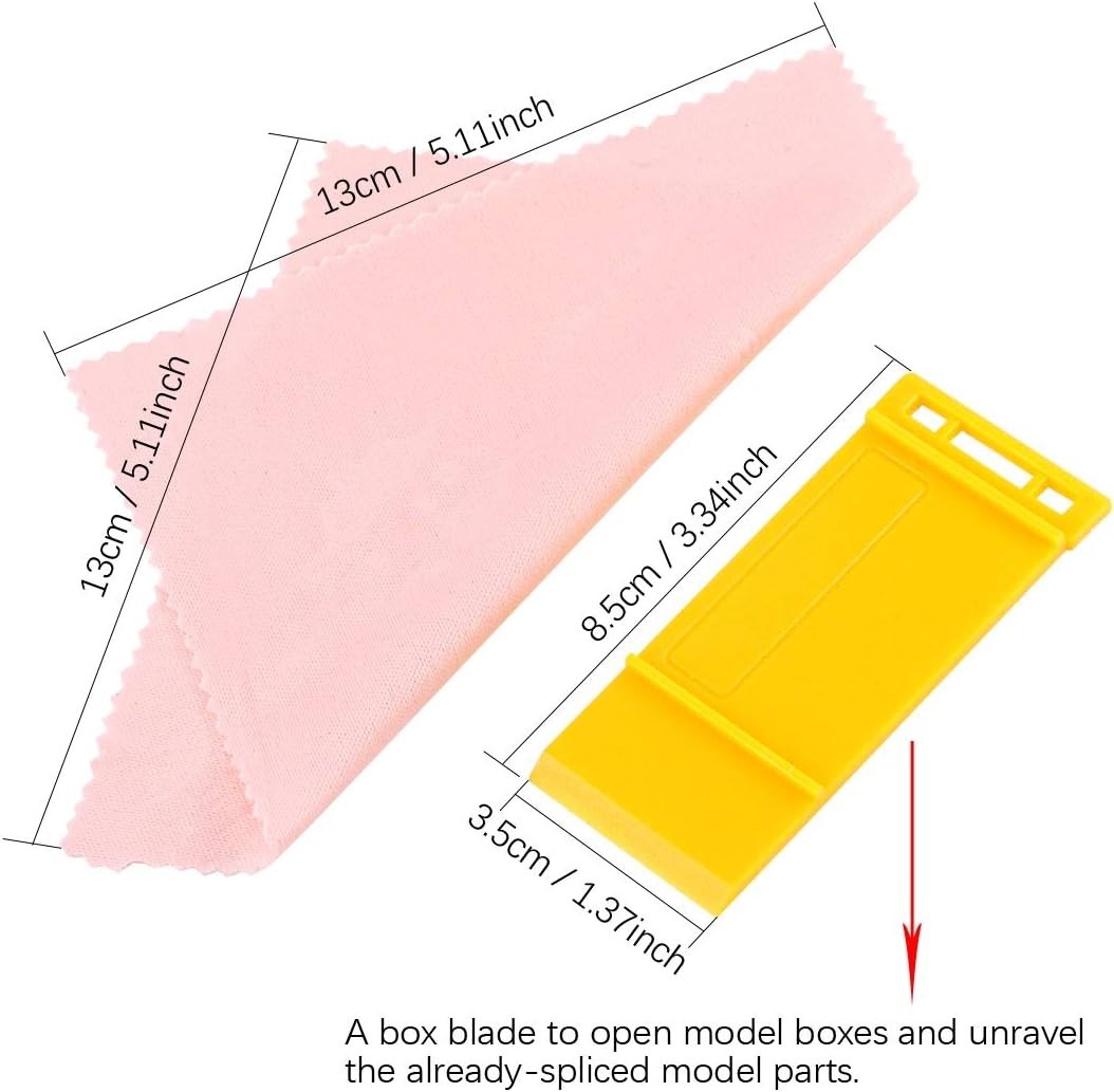 26Pcs Modeler Basic Tools Craft Set Hobby Building Tools Kit Professional Mod…