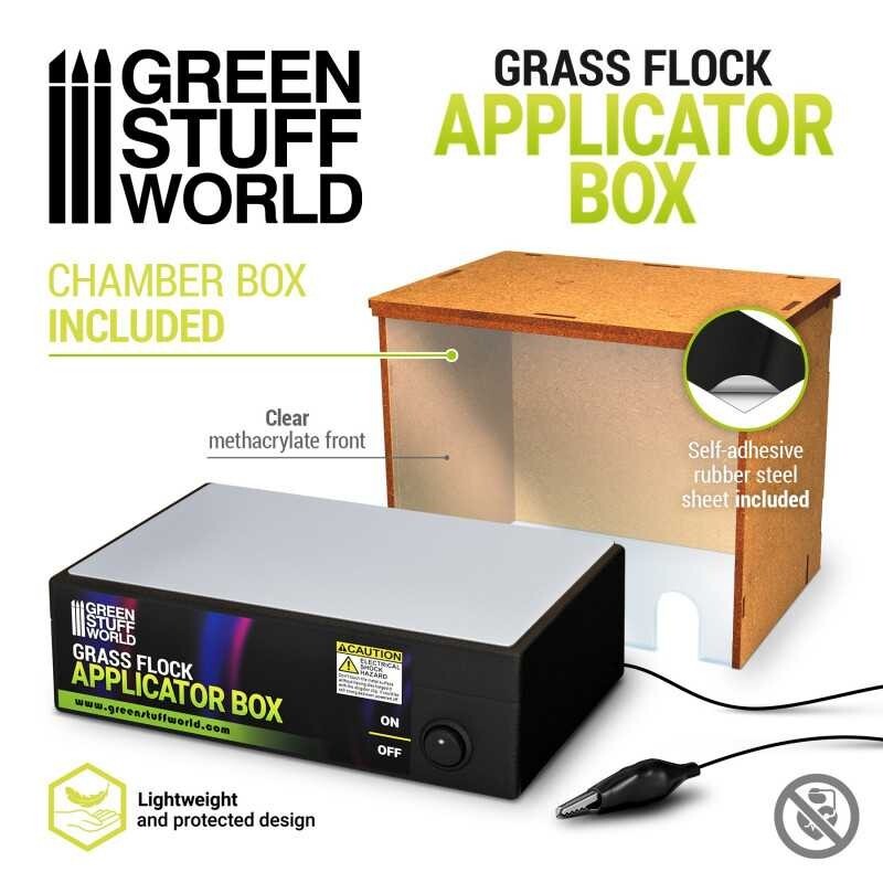 Grass Flock Applicator Box – realistic flocking
