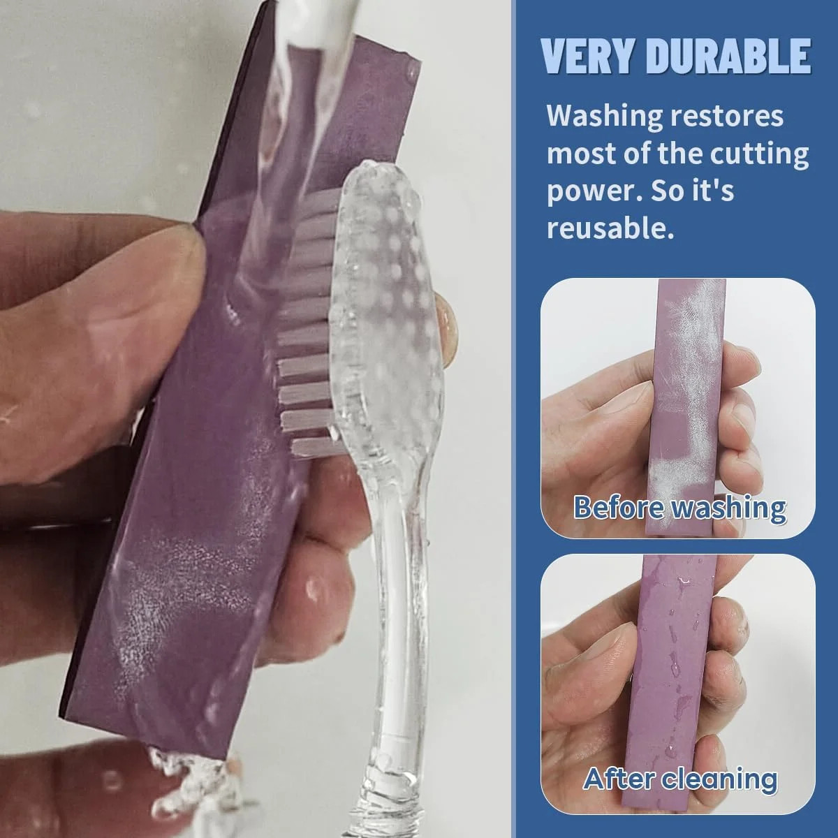 Sanding Sponge for Model Gundam Building,3mm Hobby Model Tools Hand Sanding Bloc