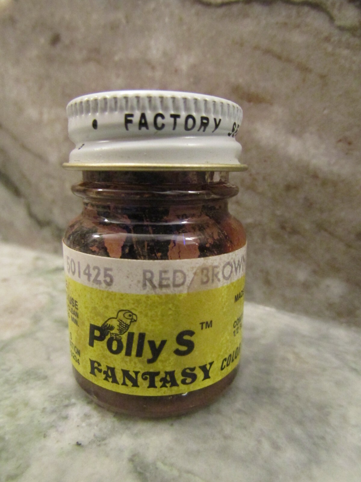 FLOQUIL POLLY S SCALE MODEL and FANTASY COLORS PAINT .5 oz – RED / BROWN