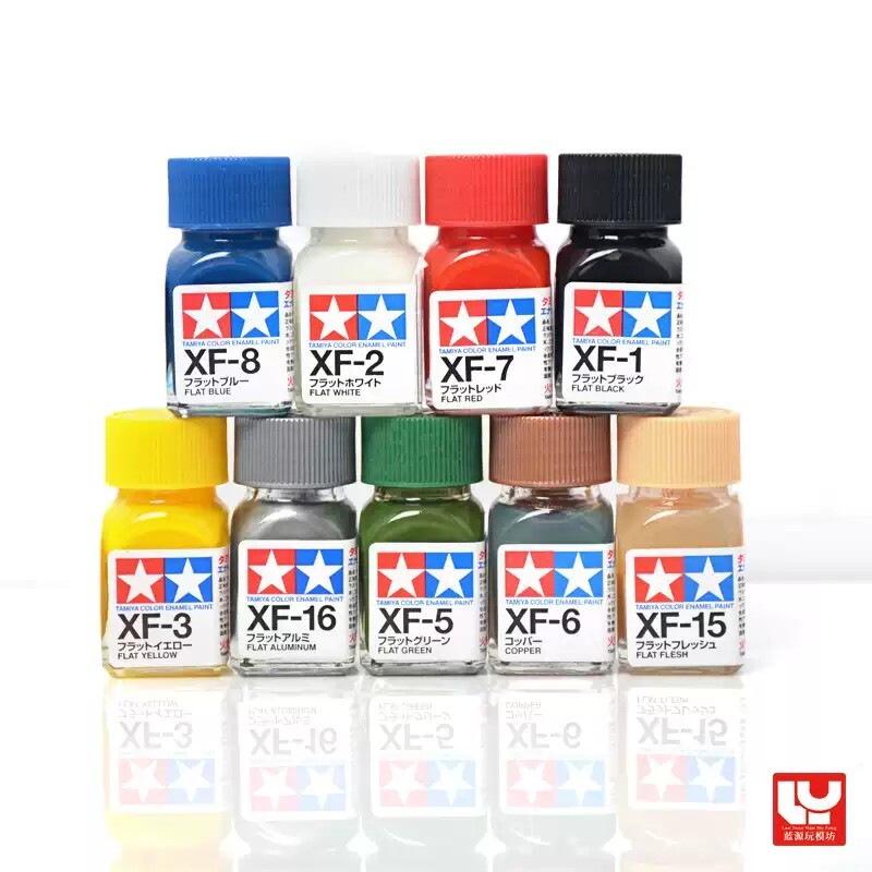 Tamiya XF1-XF28 10ml Enamel Paint Flat/Matte Colors for Model Painting Hobby DIY