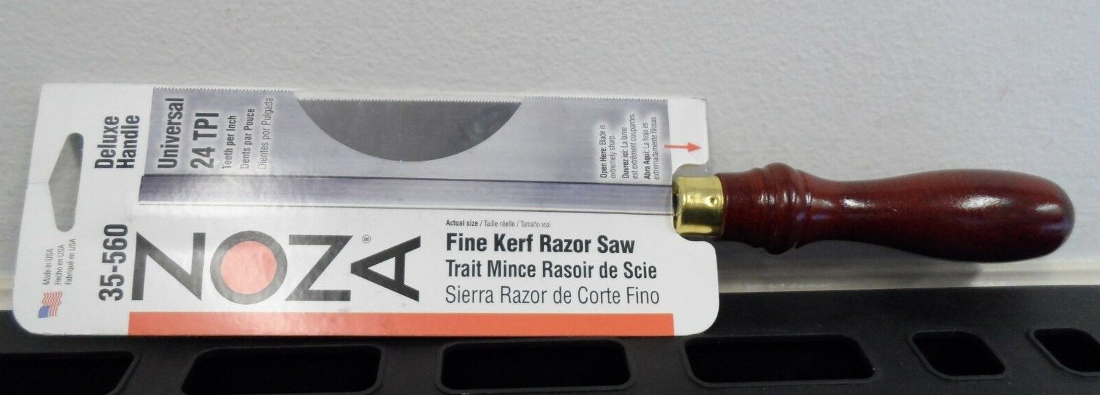 Zona DELUXE FINE RAZOR SAW 24tpi ZNA35560-NEW