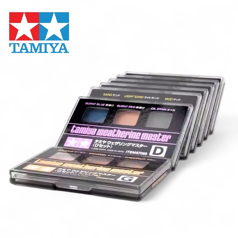 Tamiya Makeup Material Series Weathering Master 87079-87127 Multiple Options