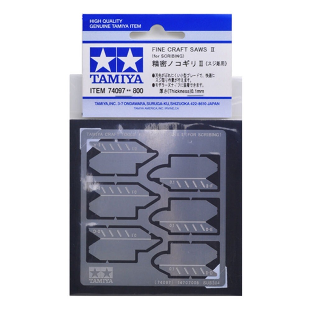 Tamiya 74097 x Fine Scribing Saw Blades