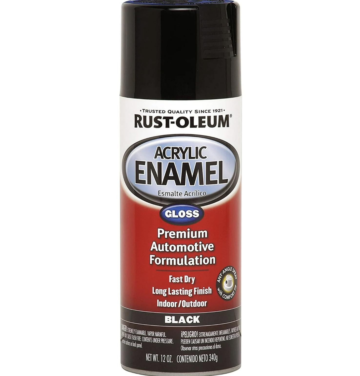 Rust-Oleum Automotive 248643 12-Ounce 12 Ounce (Pack of 1), Black Gloss