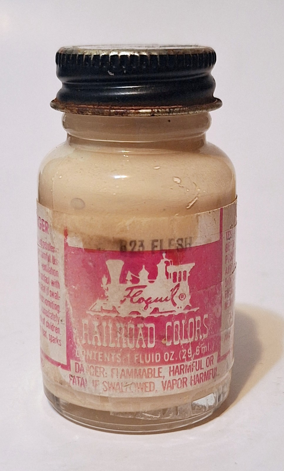 NOS OR NEAR-FULL FLOQUIL RAILROAD COLORS MODEL PAINT 1 oz JAR YOU CHOOSE COLORS