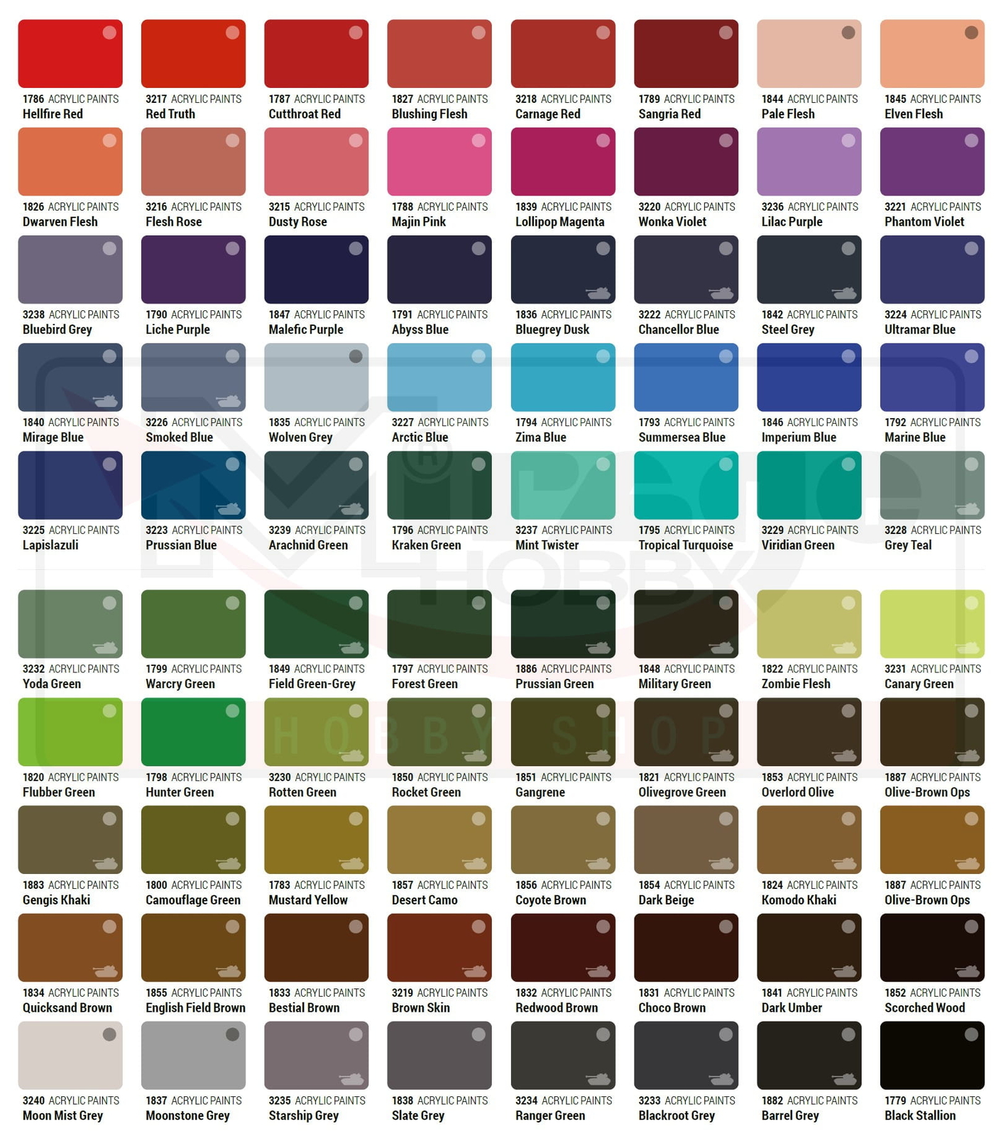 Green Stuff World 4118 Acrylic OPAQUE – Light Tan 17ml (highly pigmented)