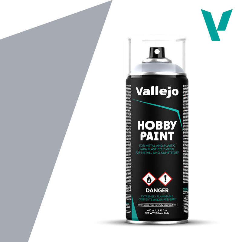 Vallejo 28.021 Silver 400ml Spray “Fantasy”
