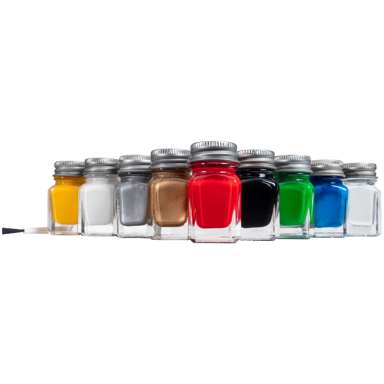 Multi-Surface Enamel Paint Set – 9 Bottles, Ideal for Crafts & DIY Projects