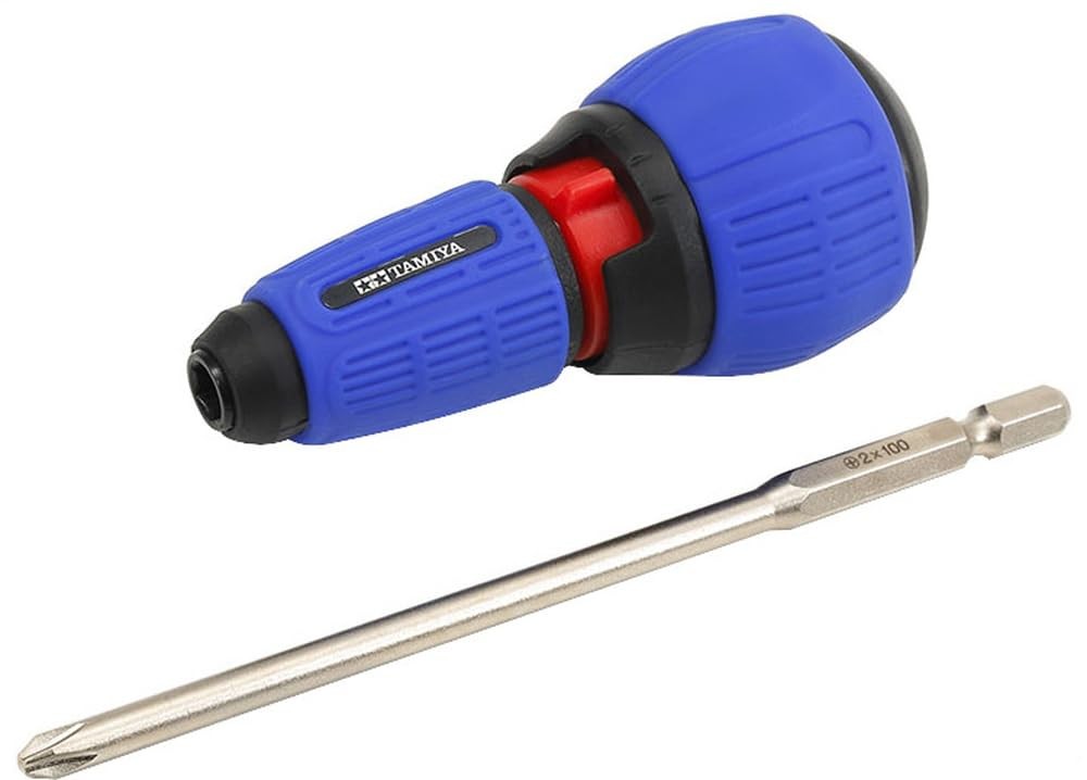 Tamiya 74152 Craft Tool Series No. 152 Ratchet Screwdriver PRO with Phillips Bit