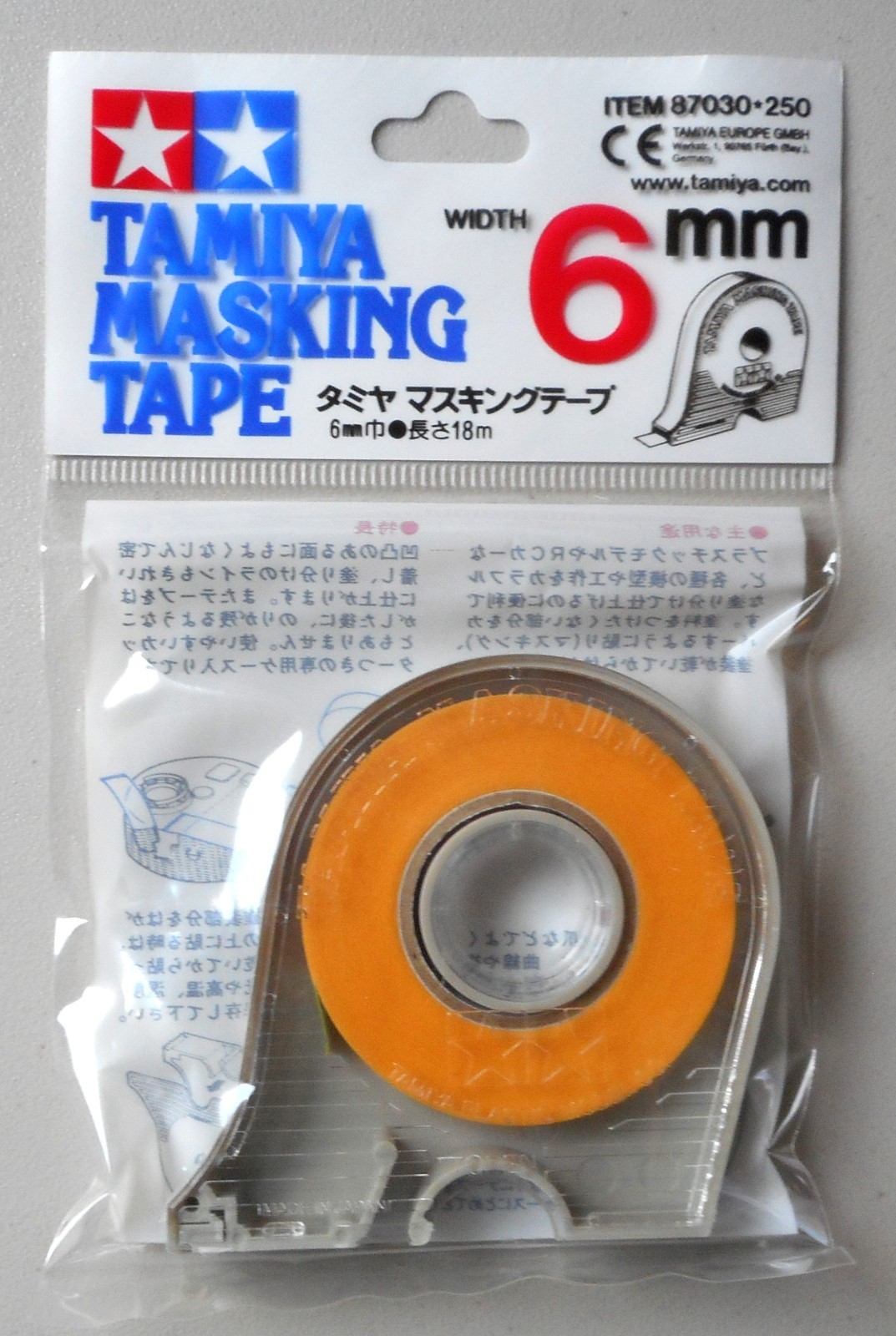 6 MM MASKING TAPE TAMIYA CAR MODEL ACCESSORY
