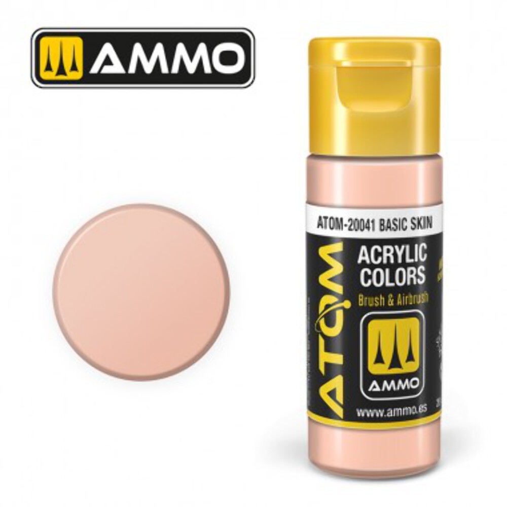 AMMO by Mig 20041 ATOM Acrylic Color – Basic Skin