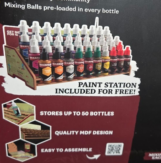 ⚔️ARMY PAINTER – FANATIC MEGA PAINT SET – WARPAINTS FANATIC 50 BOTTLE – NIB⚔️