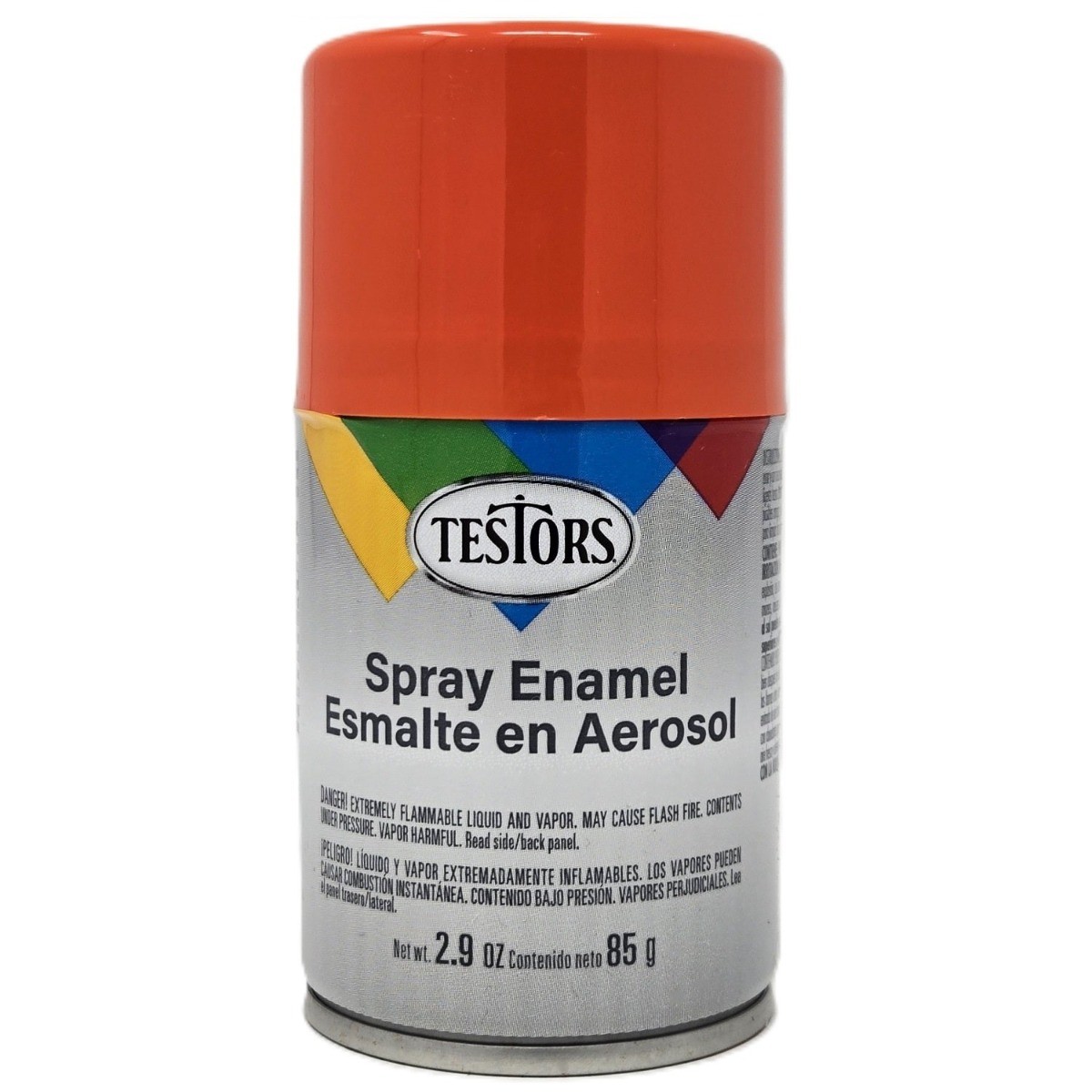 Testors Competition Orange 3oz Spray Paint 1628