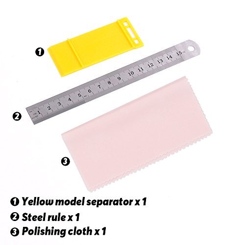 21 PCS Modeler Basic Tools Craft Set Hobby Building Tools Kit for Gundam Car Mod