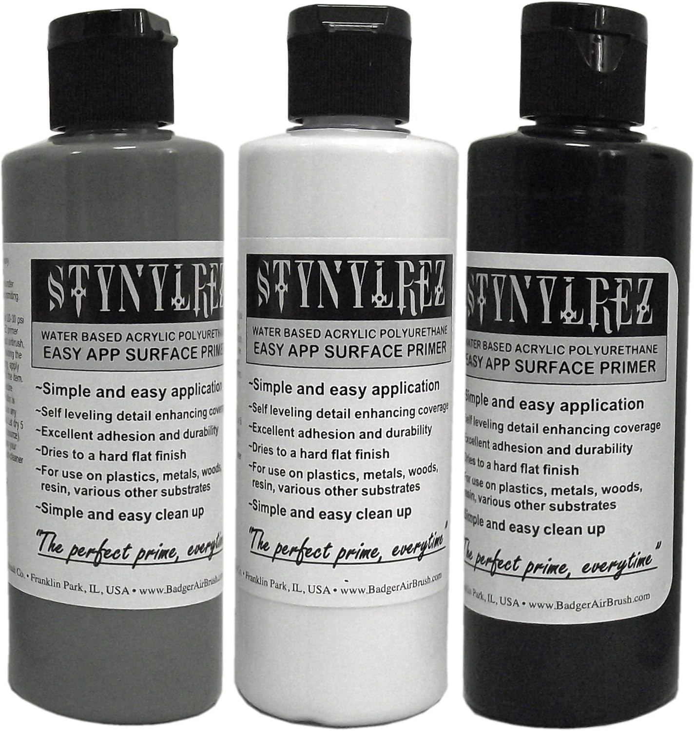 Badger Air-Brush SNR-410 Stynylrez Water Based Acrylic Polyurethane 3-Tone