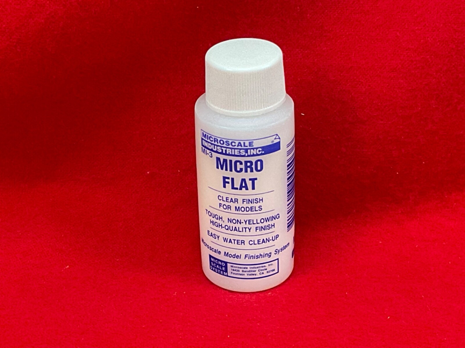 Microscale Industries MI3 MICRO COAT FLAT 1 oz bottle CLEAR FINISH