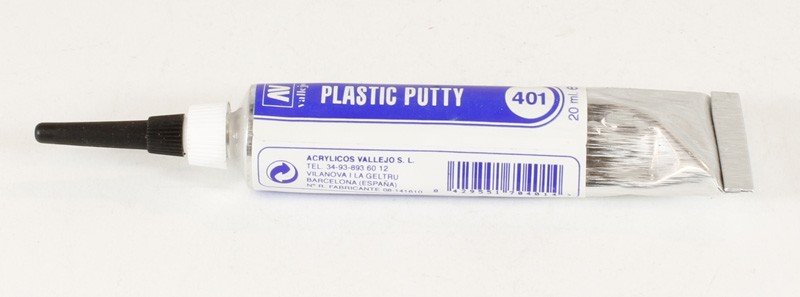 Vallejo 70401 Plastic Putty 20 ml Tube Water Soluble Acrylic for Model Kits