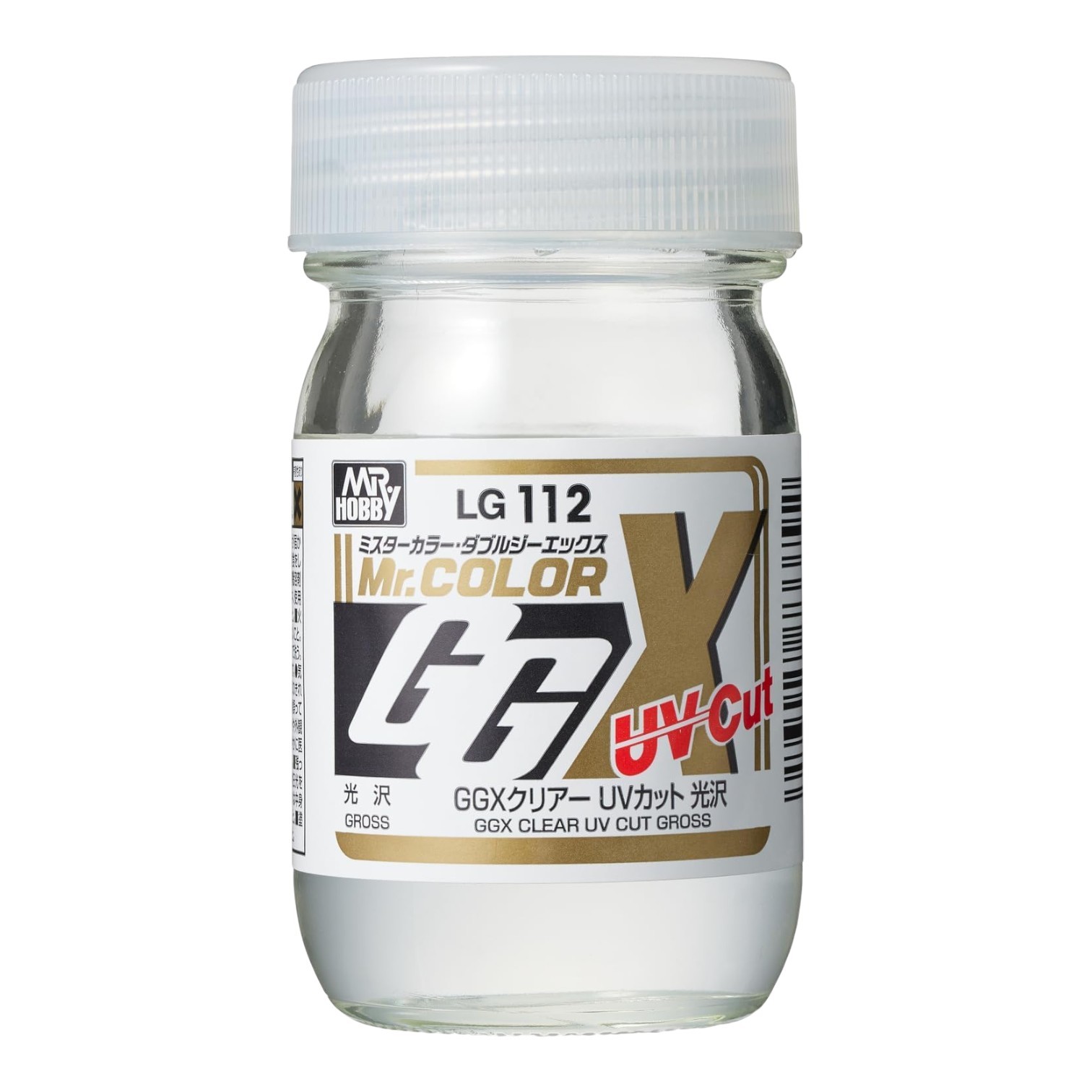 Gunze GSI Mr.Hobby GGX Color Lacquer Paint LG112 Clear UV Cut Gross (60ml)