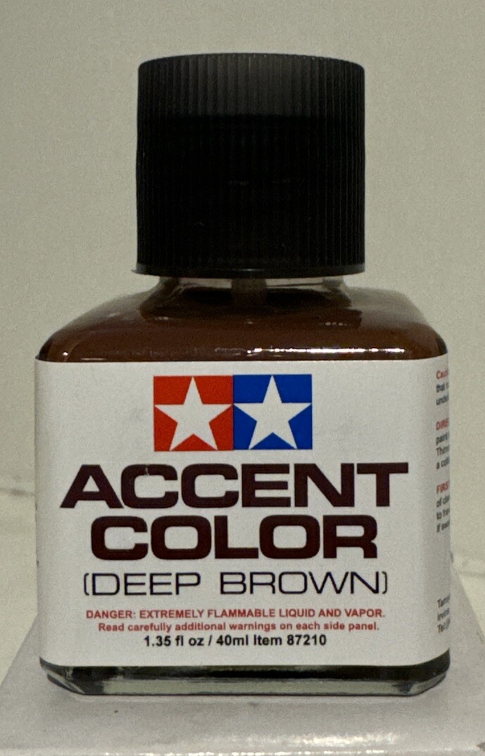 Tamiya Accent Color 87210, Deep Brown