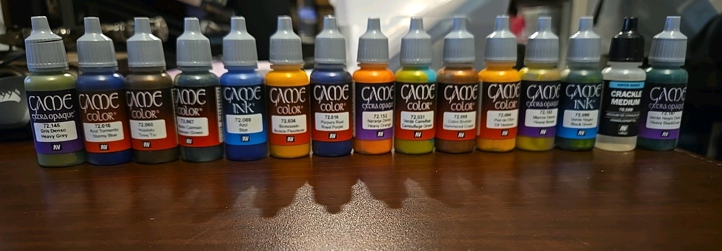 Vallejo Game Color Acrylic Paint (15 Different Colors) New