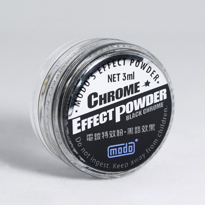 modo NEO C-068 Effect Powder Black Chrome (3ml) for Plastic Model Kits