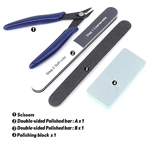 21 PCS Modeler Basic Tools Craft Set Hobby Building Tools Kit for Gundam Car Mod